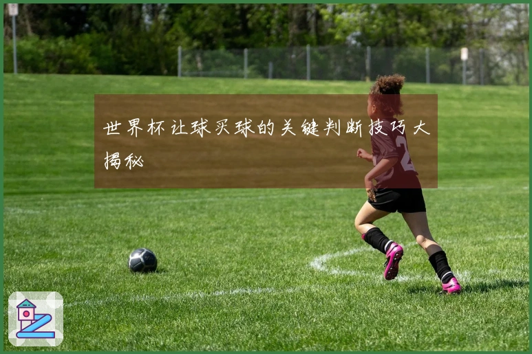 世界杯让球买球的关键判断技巧大揭秘