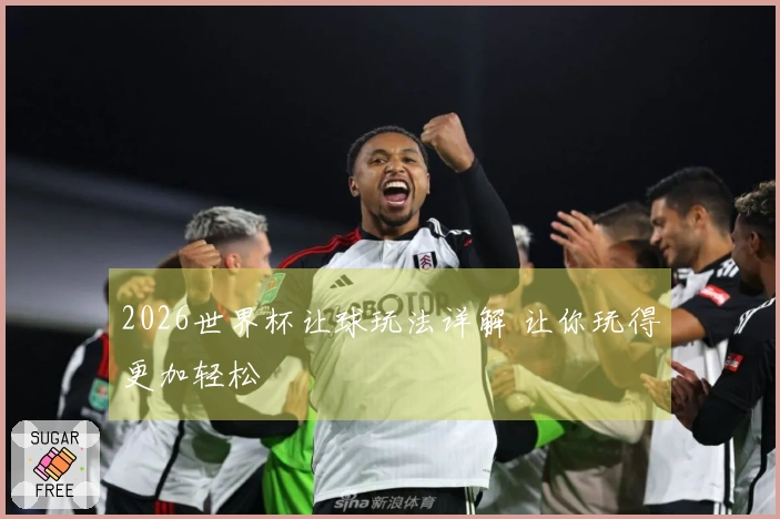 2026世界杯让球玩法详解 让你玩得更加轻松