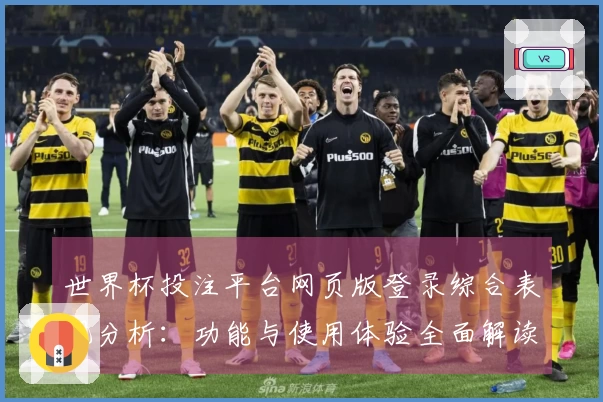 世界杯投注平台网页版登录综合表现分析：功能与使用体验全面解读